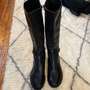 Me Too - Doris size 9M Tall Riding Boots Black